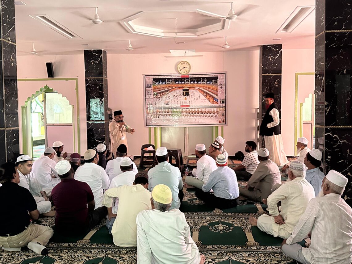 آگرہ میں حج ٹریننگ کیمپ کامیابی کے ساتھ منعقد، علماء و ٹرینرز کی اہم رہنمائی