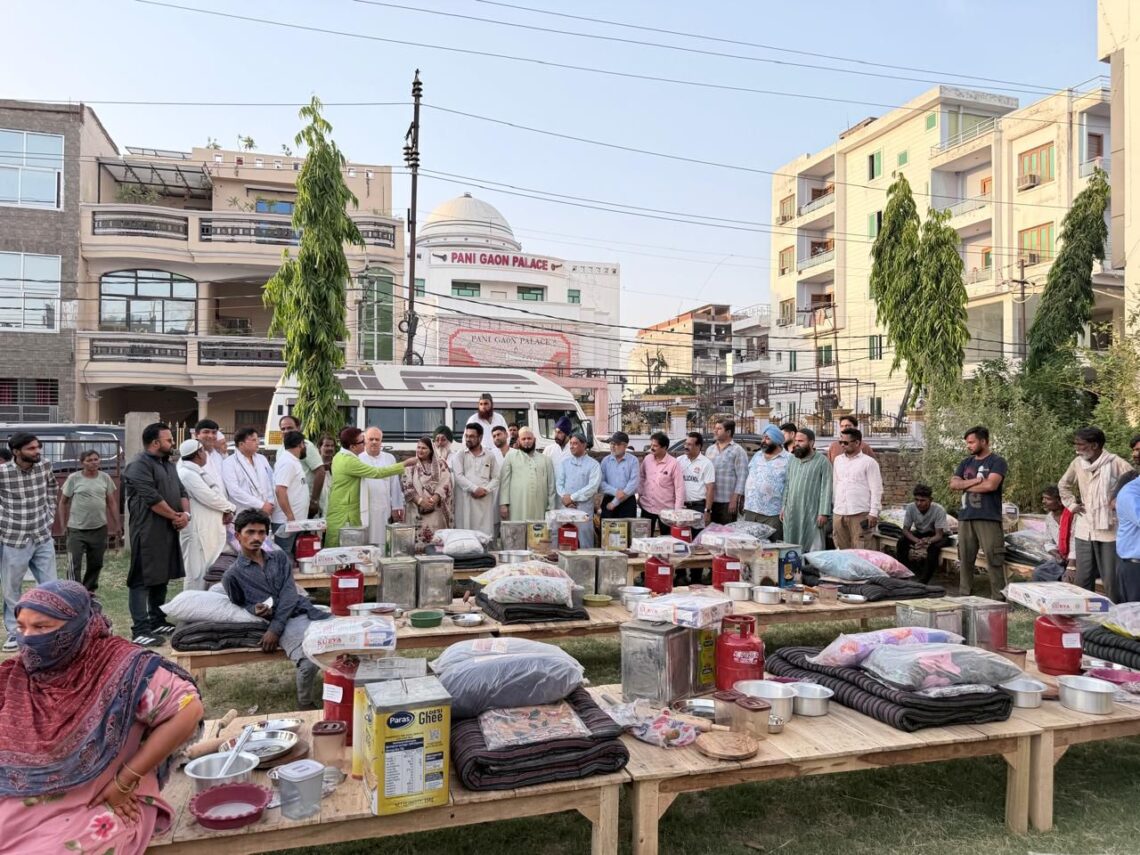 टीम लखनऊ ने निभाया अपना संकल्प, 50 अग्नि पीड़ित परिवारों को फिर से बसाया….मुर्तजा अली
