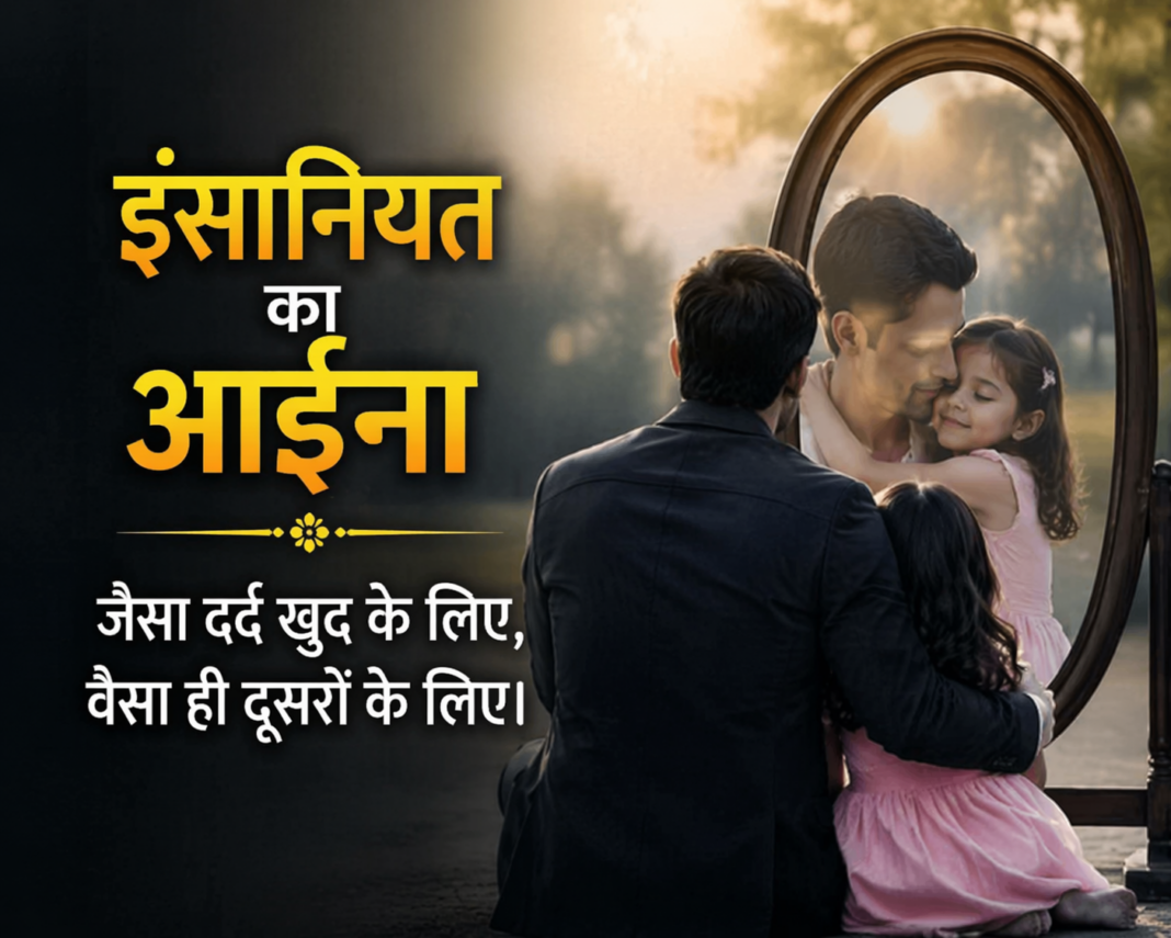 इंसानियत का आईना — जैसा दर्द खुद के लिए, वैसा ही दूसरों के लिए