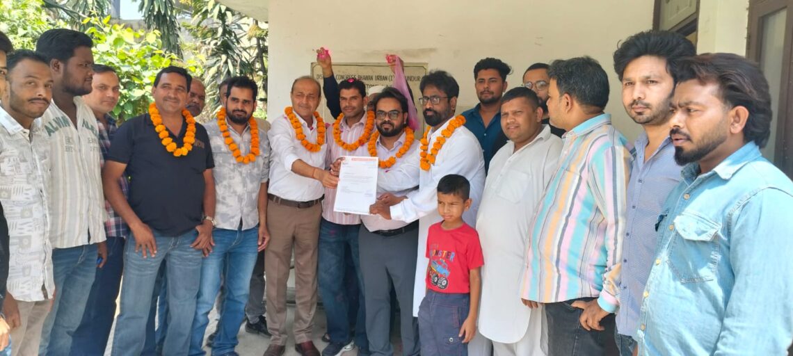 समीर अल्वी बने कांग्रेस माइनॉरिटी सेल जालंधर शहरी के जनरल सेक्रेटरी