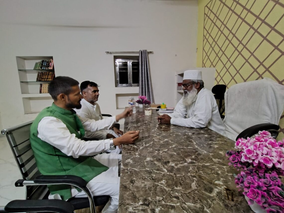ईद-उल-अज़हा के मौके पर AIMIM प्रतिनिधिमंडल ने की मुफ्ती-ए-शहर से मुलाकात