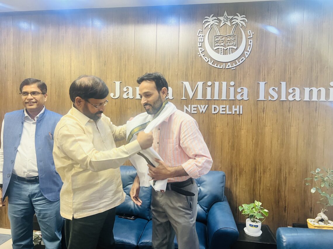 जामिया के डॉ. हसन राजा नक़वी को प्रतिष्ठित ‘फुलब्राइट-नेहरू एकेडमिक एंड प्रोफेशनल एक्सीलेंस फेलोशिप, 2026-2027’ मिली
