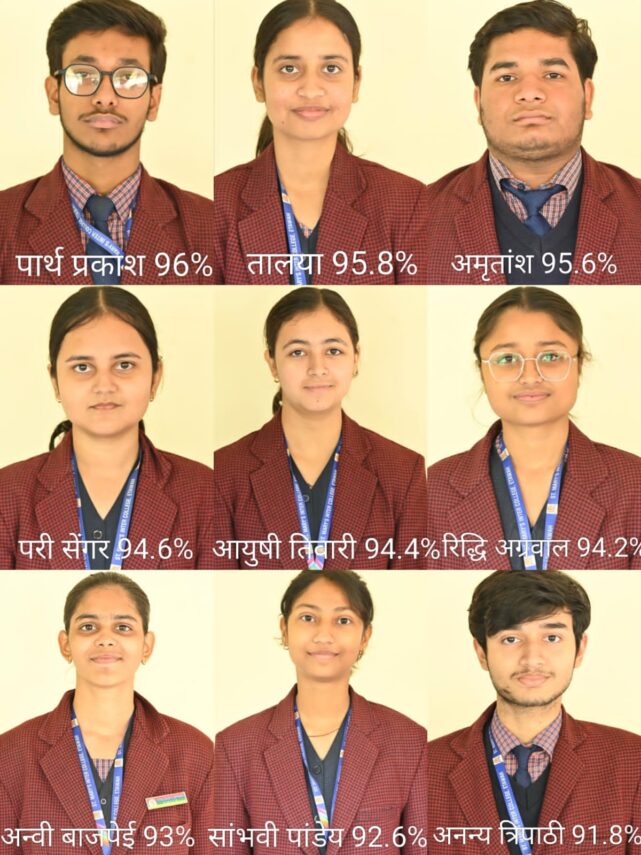 सेंटमेरी इंटर कॉलेज के विद्यार्थियों का शानदार प्रदर्शन, 9 छात्रों ने 90% से अधिक अंक किए हासिल