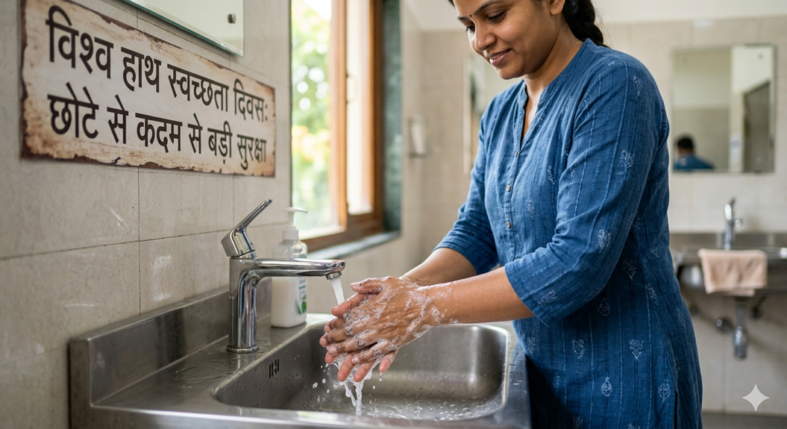 विश्व हाथ स्वच्छता दिवस: छोटे से कदम से बड़ी सुरक्षा