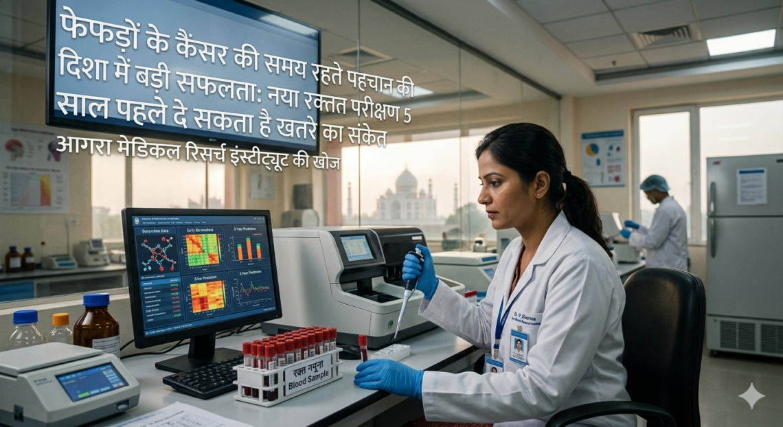 फेफड़ों के कैंसर की समय रहते पहचान की दिशा में बड़ी सफलता, नया रक्त परीक्षण 5 साल पहले दे सकता है ख़तरे का संकेत