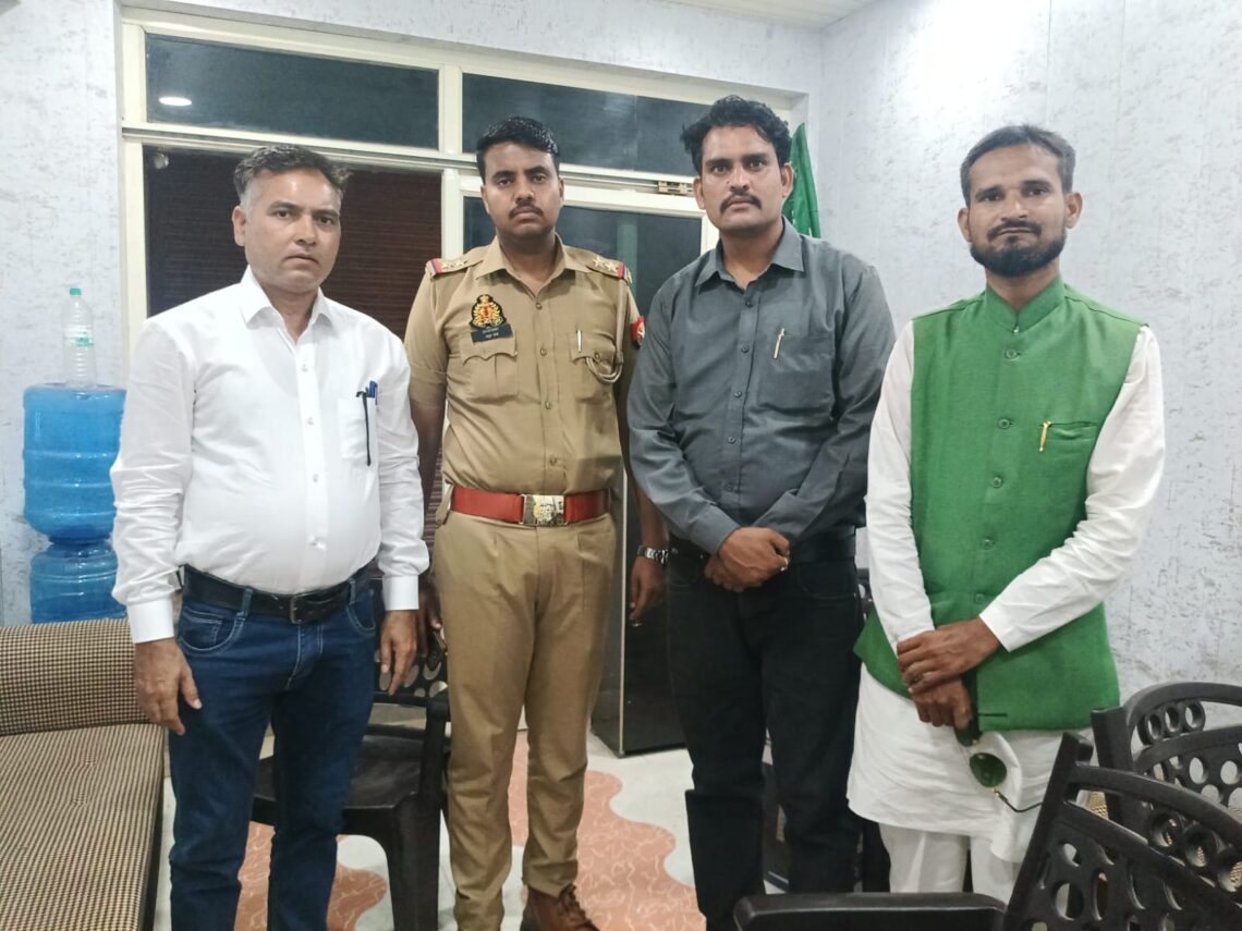 AIMIM ने सदर बाजार थाना व शहीद नगर चौकी का जताया आभार
