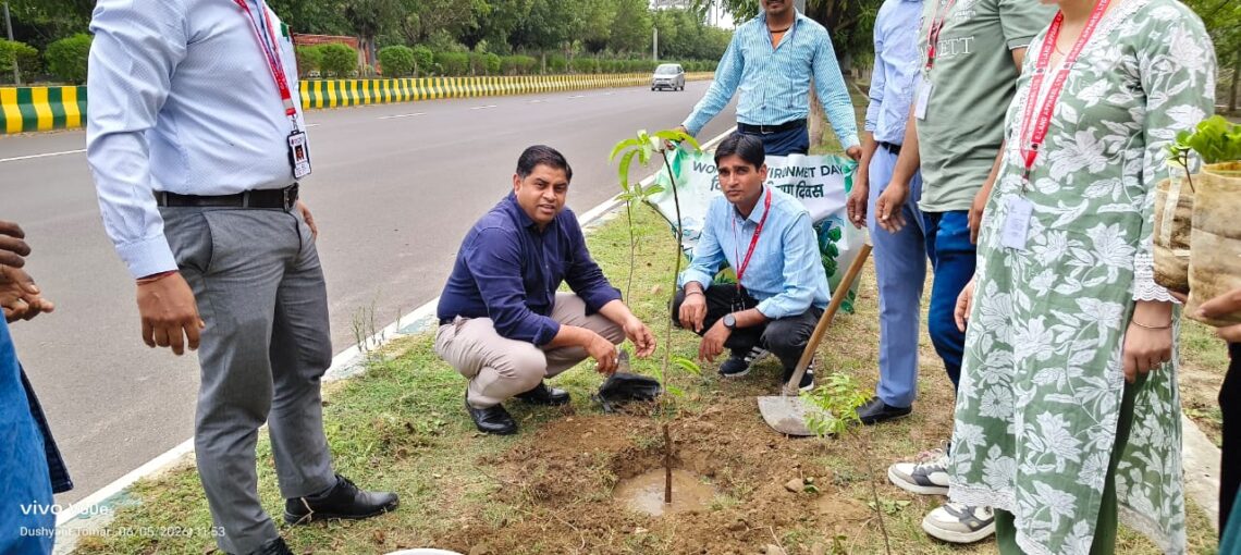 विश्व पर्यावरण दिवस पर ई-लैंड अपैरल लिमिटेड ने चलाया वृक्षारोपण अभियान
