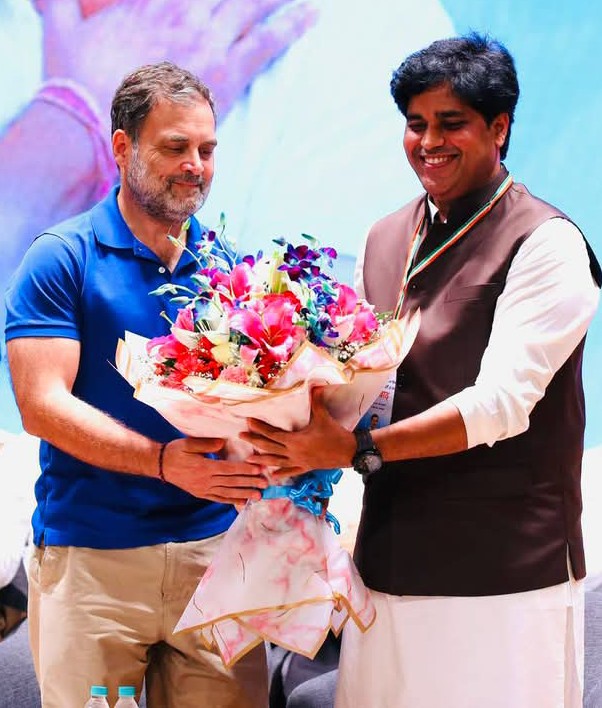 राहुल गांधी ने किया कांग्रेस अल्पसंख्यक विभाग के ज़िला अध्यक्षों के साथ “संवाद” कार्यक्रम