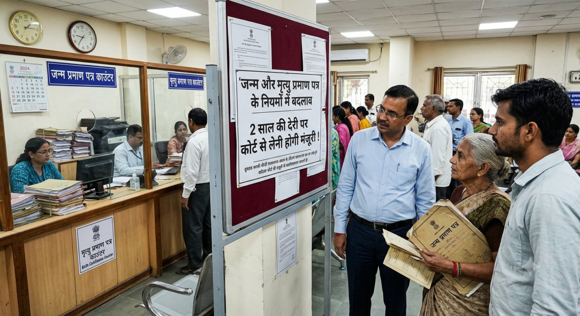 Birth Certificate और Death Certificate बनवाने के नियम बदलेंगे! 2 साल की देरी पर कोर्ट से लेनी होगी मंजूरी