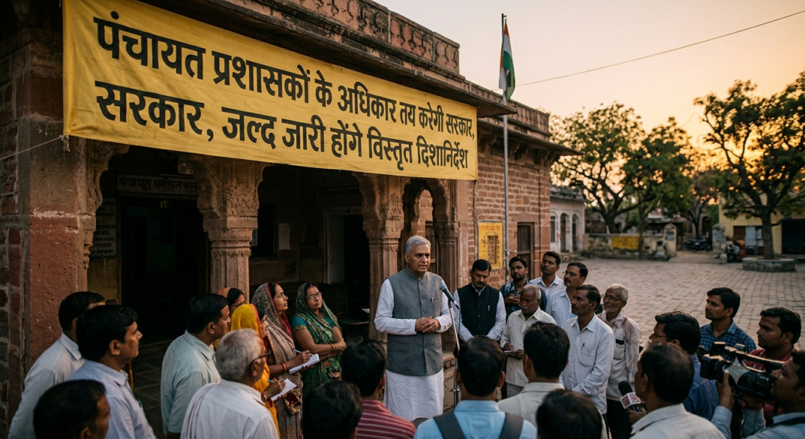 पंचायत प्रशासकों के अधिकार तय करेगी सरकार, जल्द जारी होंगे विस्तृत दिशानिर्देश