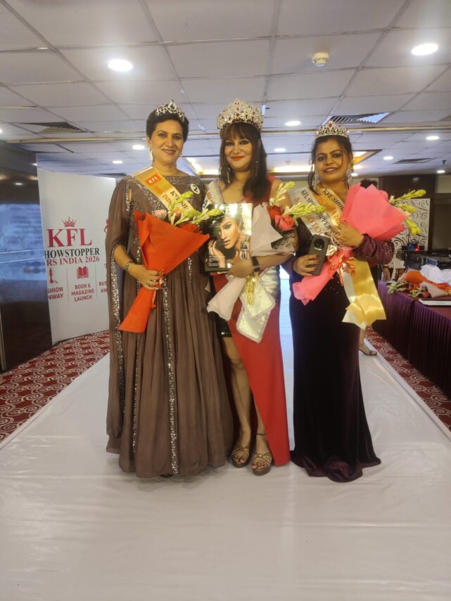 ज्योति जुल्का बनीं KFL मिसेज इंडिया