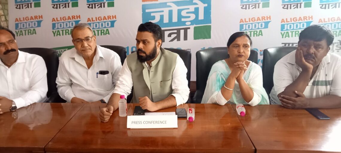 Dr. Mohammad Salman Imtiaz Announces 100-Day “Aligarh Jodo Yatra” to Address Public Issues