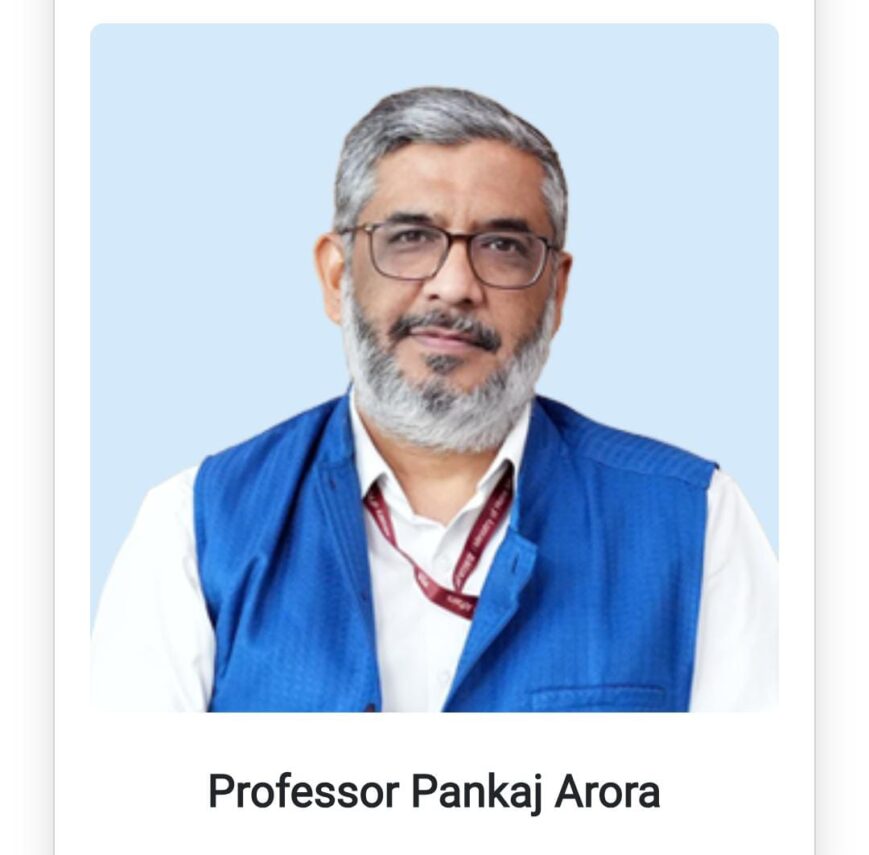 डॉ. भीमराव आंबेडकर विश्वविद्यालय के दीक्षांत समारोह में प्रो. पंकज अरोड़ा होंगे मुख्य अतिथि