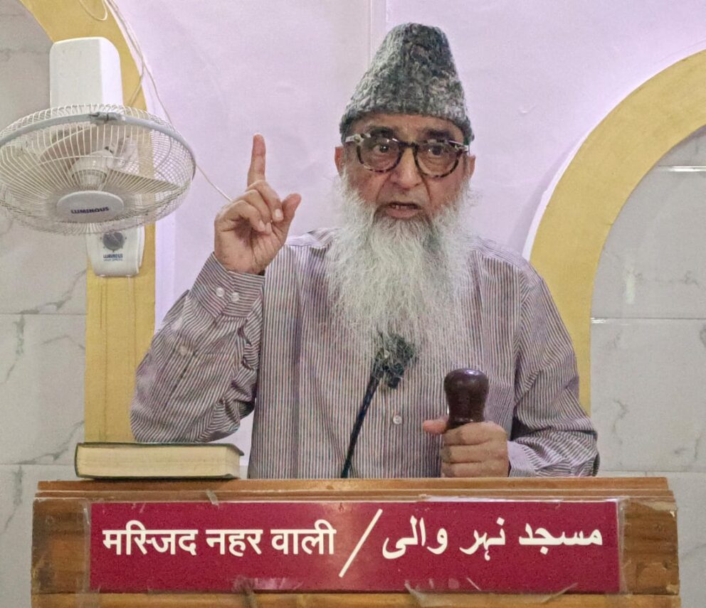 درخت لگانا مرنے کے بعد بھی ثواب کا ذریعہ ہے ،خطیب محمد اقبال