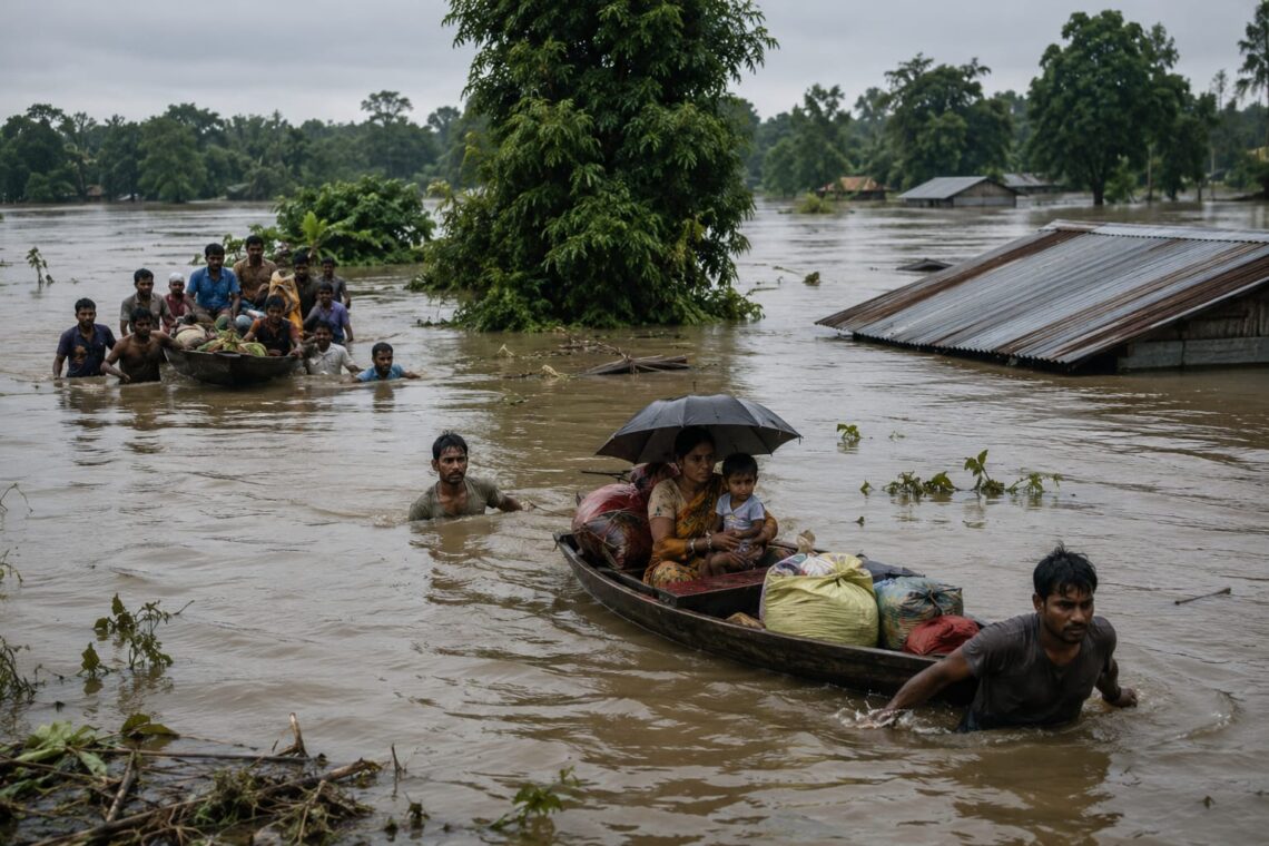 Muslim Rashtriya Manch Announces Financial Support for Assam Flood Victims, to Contribute to Chief Minister’s Relief Fund