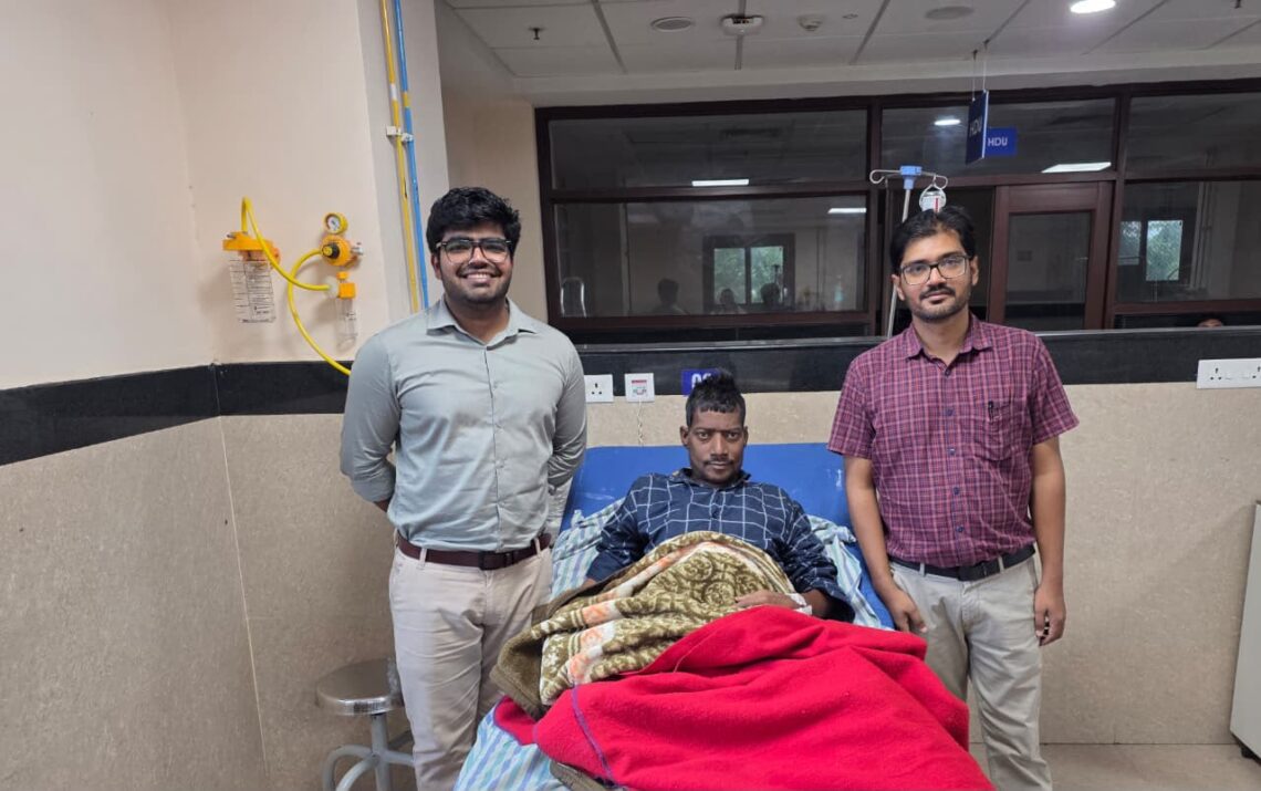 Major Medical Milestone at S.N. Medical College: Doctors Save 32-Year-Old Patient with Complex TIPSS Procedure