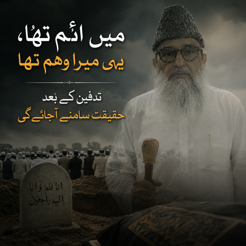 “میں اہم تھا، یہی میرا وہم تھا” — تدفین کے بعد حقیقت سامنے آ جائے گی