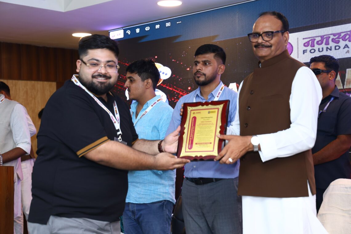 जिले के क्रिएटर को “नमस्कार उत्तर प्रदेश स्टेट क्रिएटर्स अवार्ड–2026” से किया गया सम्मानित