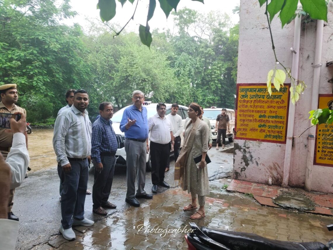 CHC फतेहाबाद में CDO का औचक निरीक्षण, स्वास्थ्य सेवाओं और भवन की कमियों पर दिए सुधार के निर्देश
