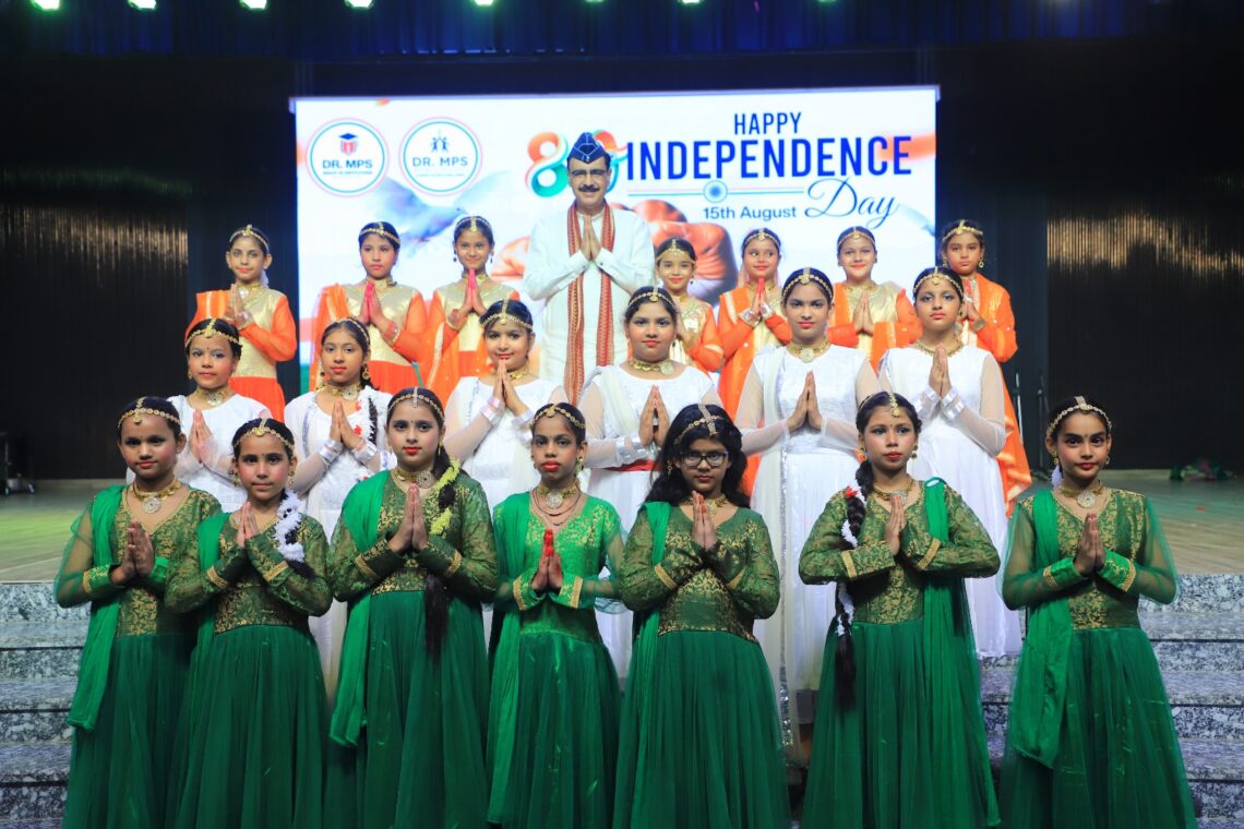 Tricolour Hoisted with Grandeur at Dr. MPS World School, Campus Resonates with Patriotic Fervour