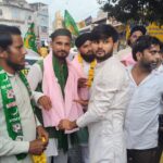 जश्न-ए-मिलादुन्नबी के जुलूस में शामिल हुए मिर्ज़ा मुकर्रम बेग