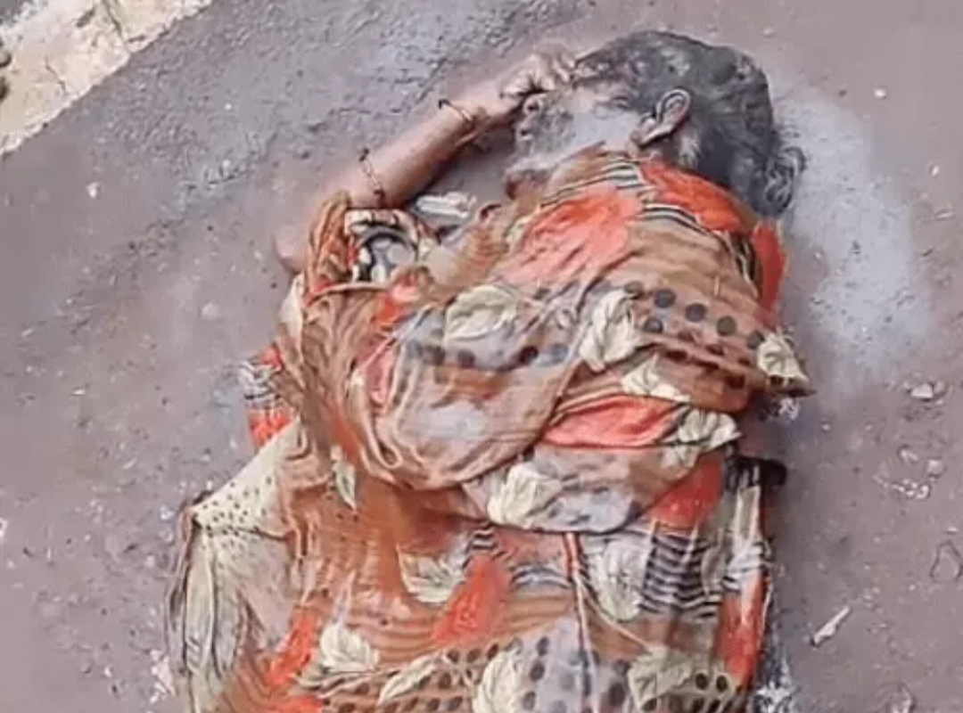 आगरा में नाले में मिली 69 वर्षीय बुजुर्ग महिला की लाश, रातभर पड़ी रही