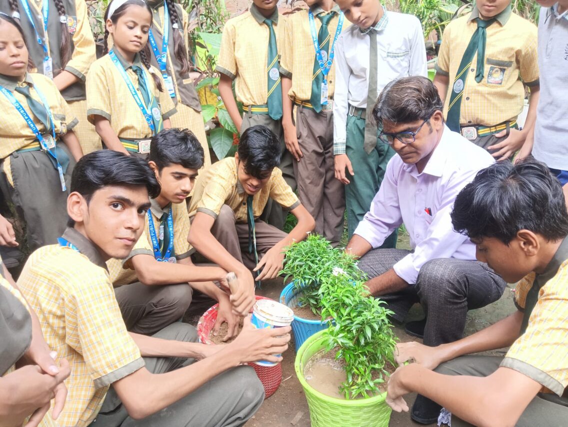 Umri Public School’s Eco Club Organises Tree Plantation Drive