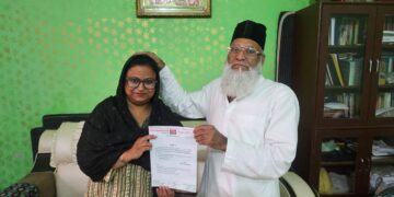 Monika Naz Khan Appointed National Secretary of Samajwadi Minority Sabha