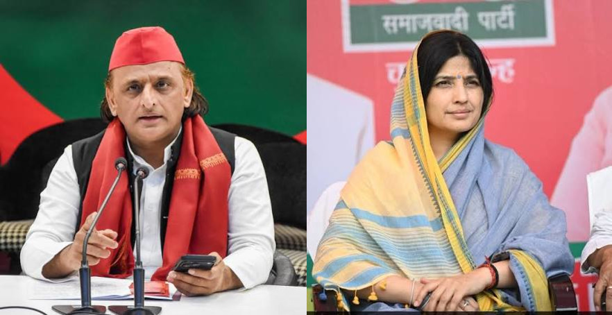 PDA के बाद ‘सिंपल डिंपल’ पर दांव! 2027 के लिए सपा की नई सोशल इंजीनियरिंग, अखिलेश के तेवर और डिंपल की सादगी से बनेगा चुनावी माहौल