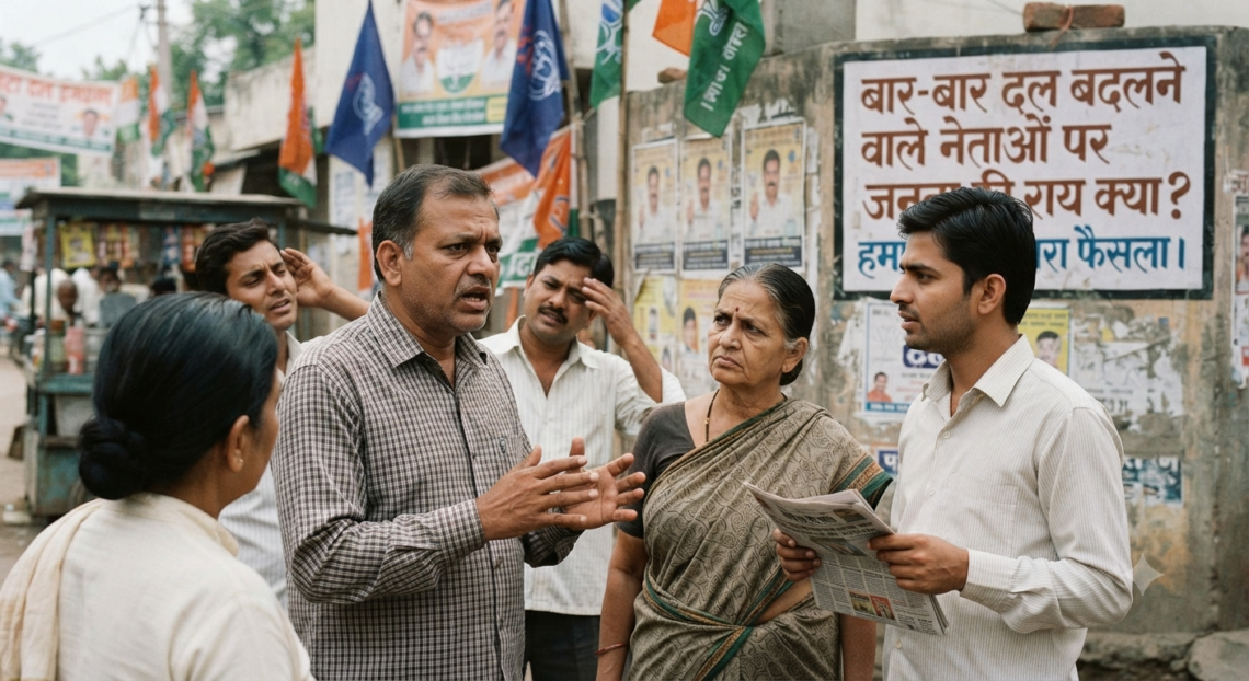 बार-बार पार्टी बदलने वाले उम्मीदवारों पर जनता का फैसला क्या होना चाहिए?