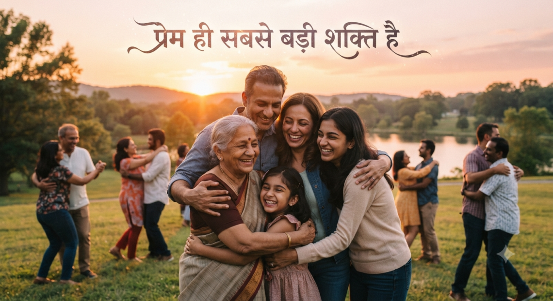 प्रेम ही सबसे बड़ी शक्ति है