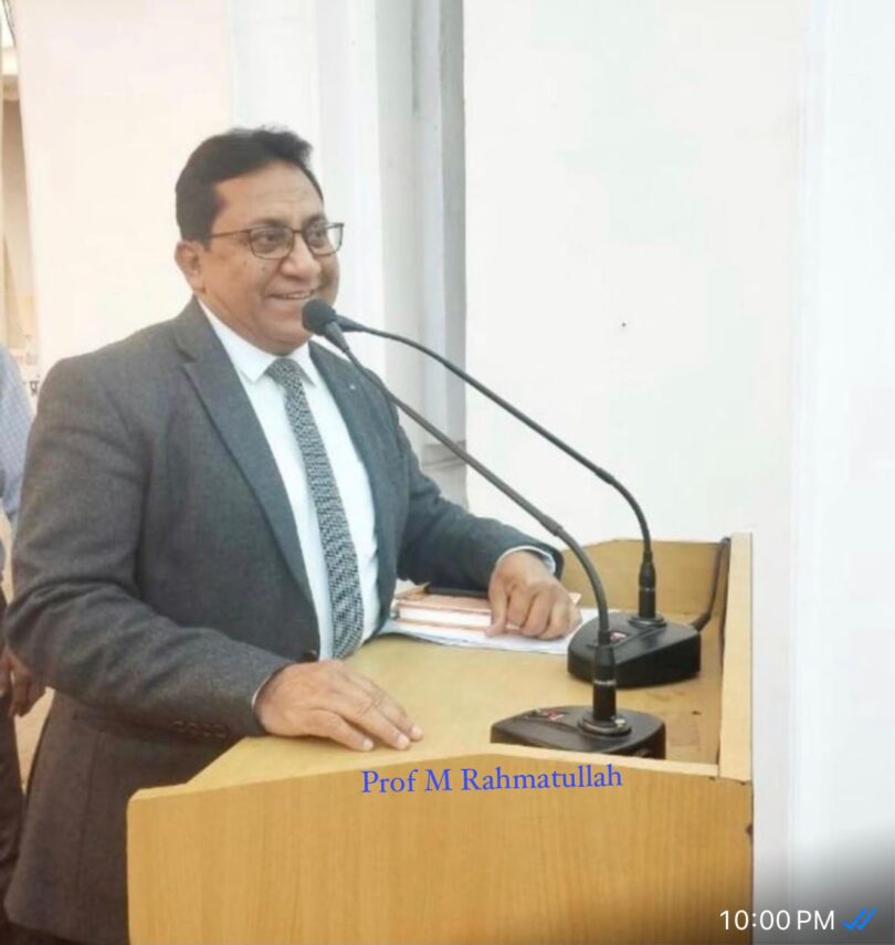 “پروفیسر محمد رحمت اللہ — علم، ابلاغ اور انسان دوستی کا درخشاں استعارہ”