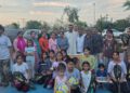 ” Wanchoo Distributes Sports Kits Among Jagti Children, Raises Concern Over Neglected Parks and Lack of Proper Playing Spaces”