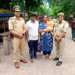 भीड़ में बिछड़ी पत्नी और बेटी को ताज सुरक्षा पुलिस ने 30 मिनट में खोजकर पति से मिलाया