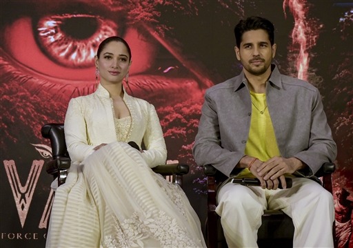 Sidharth Malhotra & Tamannaah Bhatia Launch ‘Thumak Thumak’ Song from Supernatural Fantasy ‘VVAAN’ in Delhi