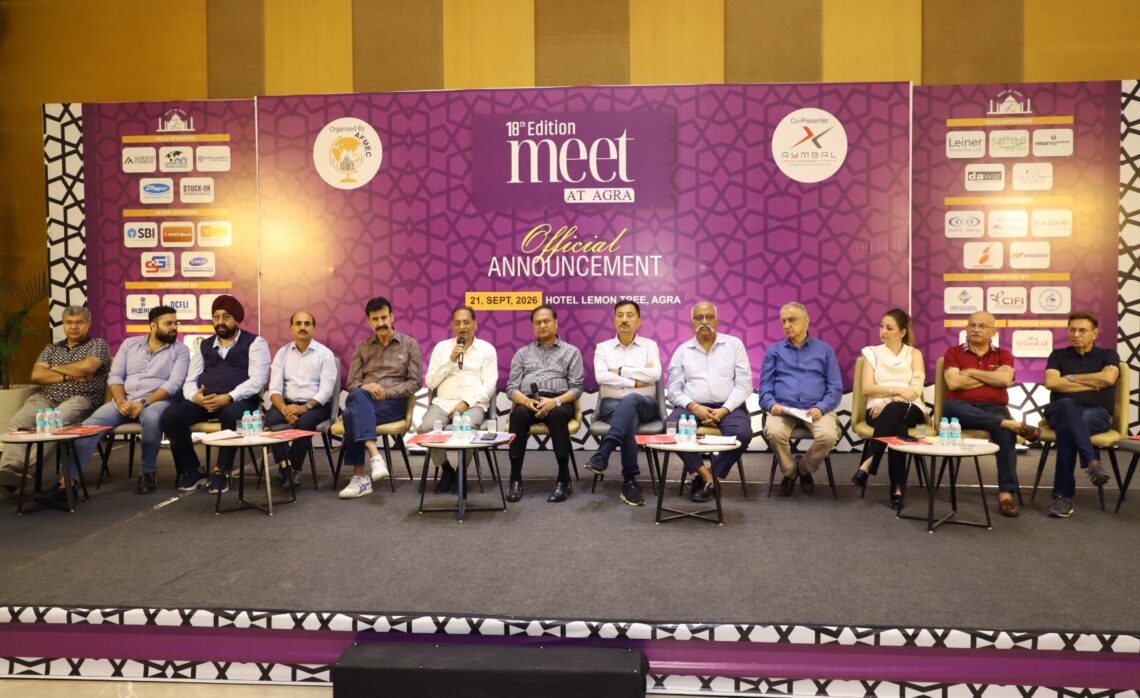Meet at Agra 2026 to Showcase Global Footwear Technology and Business Opportunities