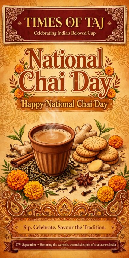 “National Chai Day 2026: 21 सितंबर को क्यों मनाया जाता है चाय दिवस? जानिए चाय की प्याली से जुड़ी दिलचस्प कहानी”