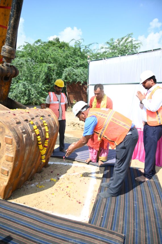 Agra Metro: Construction work for Second Depot for Corridor 2 begins
