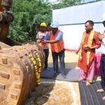 आगरा मेट्रो के दूसरे डिपो का निर्माण कार्य शुरू