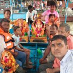सहावर में धूमधाम से निकली गणेश विसर्जन शोभायात्रा