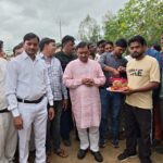 जमालपुर में आरसीसी सड़क का विधायक हरिओम वर्मा ने किया उद्घाटन