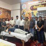 जनकपुरी महोत्सव के इतिहास में पहली बार रक्तदान शिविर, 44 यूनिट रक्तदान