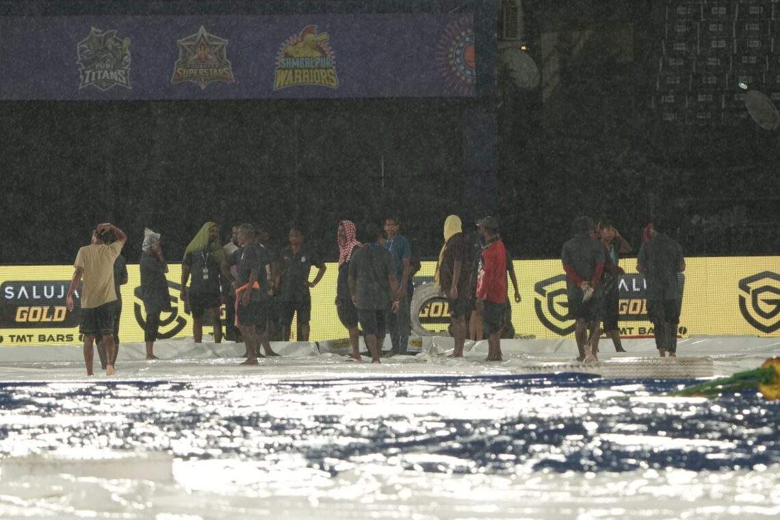 Unsung heroes of Barabati: The people working against the rain to keep cricket going