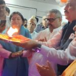 जनकपुरी की महाआरती में उमड़ा श्रद्धा का सैलाब