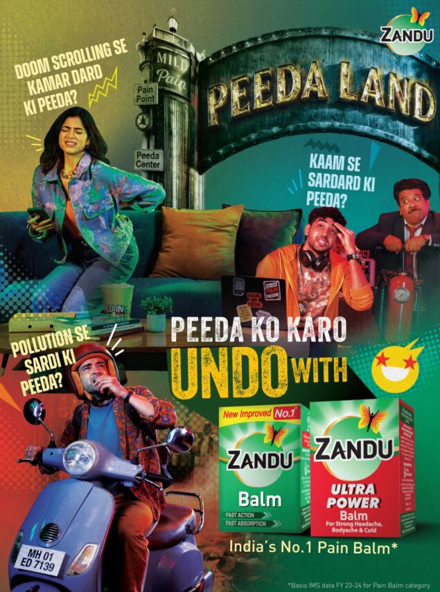 Zandu Balm Recasts Everyday Aches for Gen Z in New #UndoWithZandu Campaign