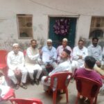 मिर्जा मुकर्रम बेग ने मृतक हाजी फ़ईम उद्दीन के परिजनों से की मुलाकात