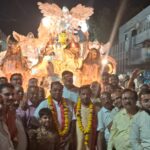 श्री रामलीला महोत्सव: “भुजबल बिस्व जितहिं दसकंधर”... तलवार लहराकर गरजा दशानन