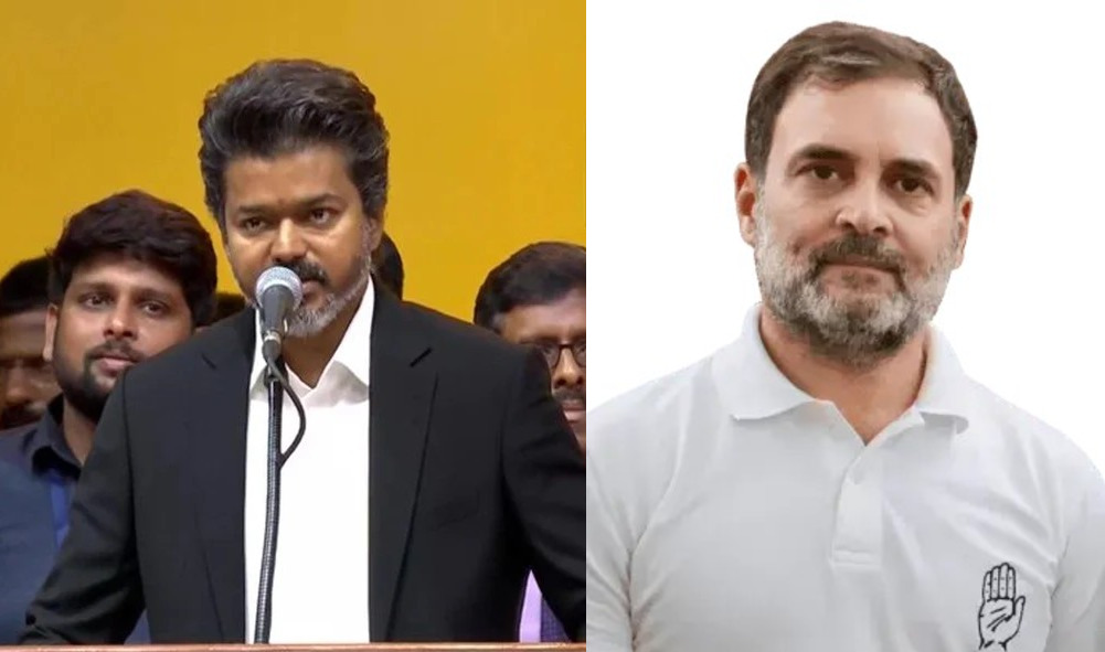 तमिलनाडु में TVK-कांग्रेस गठबंधन पर सस्पेंस खत्म! विजय ने राहुल गांधी को PM उम्मीदवार चुना: कांग्रेस
