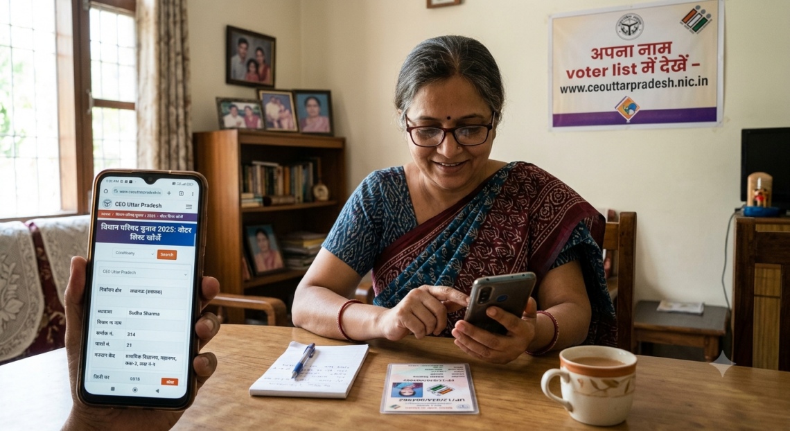 यूपी विधान परिषद चुनाव: घर बैठे ऑनलाइन देखें वोटर लिस्ट में नाम और मतदान केंद्र, जानें पूरा तरीका