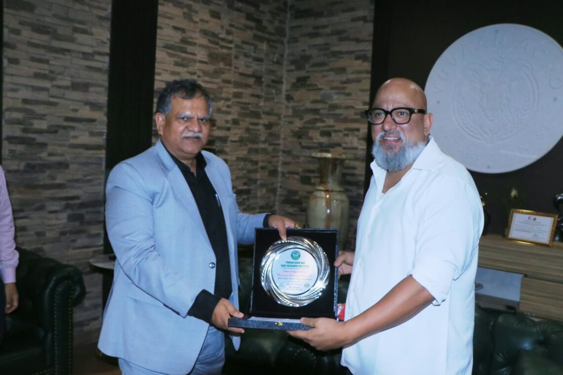 युवान एग्रो फार्म पहुंचे शासन-प्रशासन के तीन वरिष्ठ अधिकारी, आधुनिक बकरी पालन व्यवस्था का किया अवलोकन
